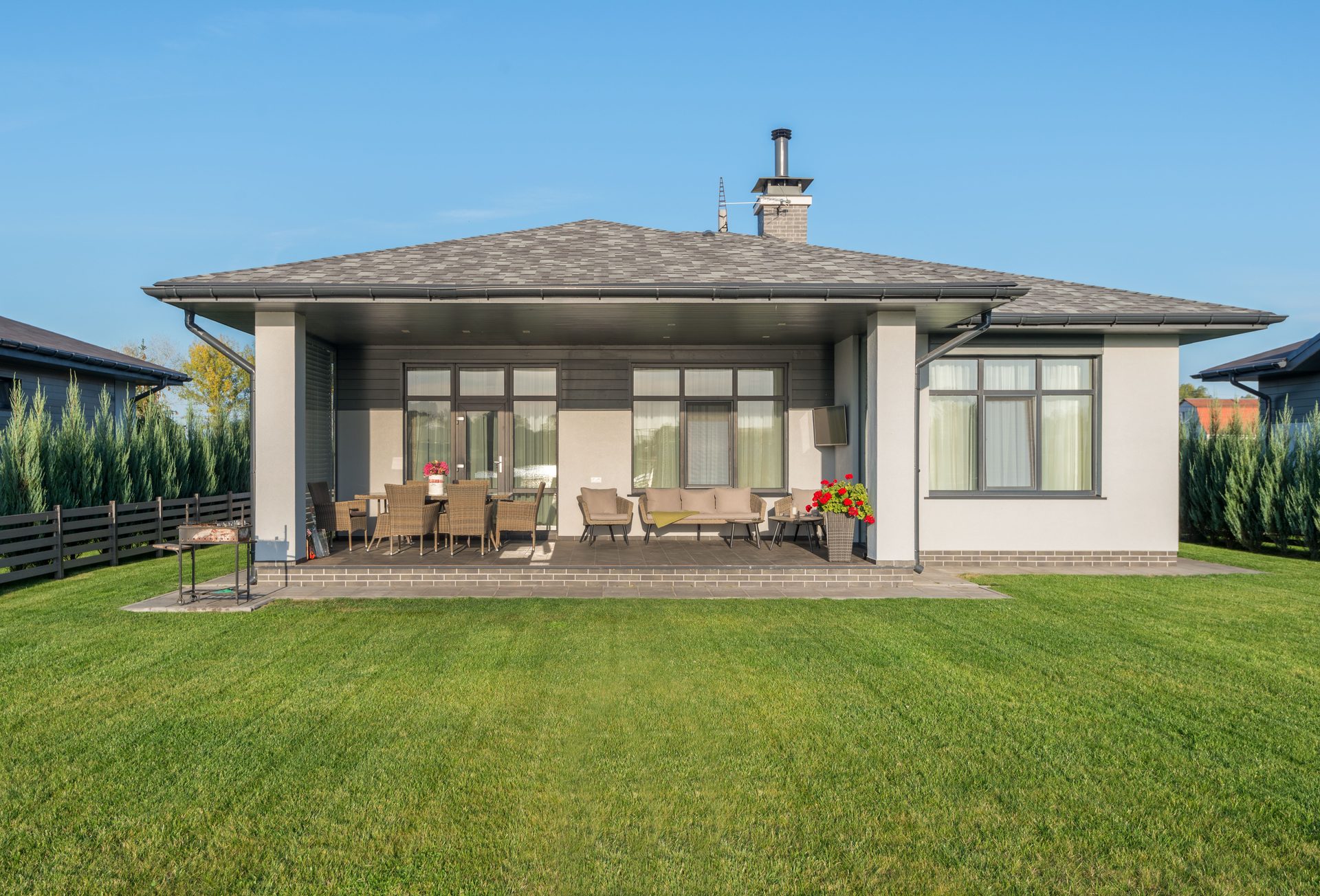 Yard drainage planning for a Hampton Roads outdoor living space